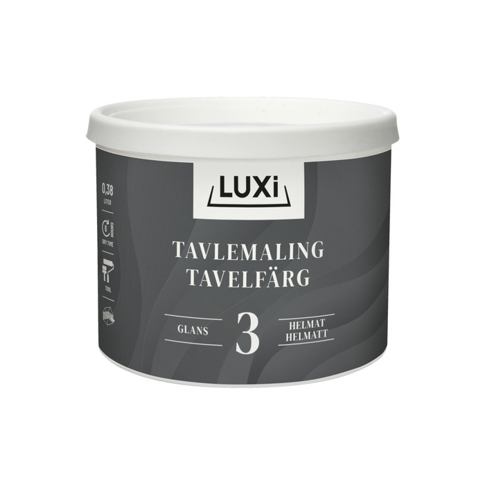 Luxi tavlemaling svart 380 ml